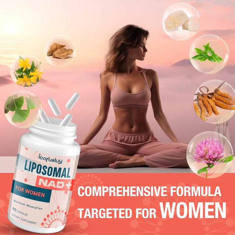 nad-supplement-for-women-2000mg-liposomal-nad-with-ashwagandha-maca-black-cohosh-ginkgo-biloba-max-absorption-nad-plus---menopause-cognitive-clarity-energy-aging-defense-180-capsules-2