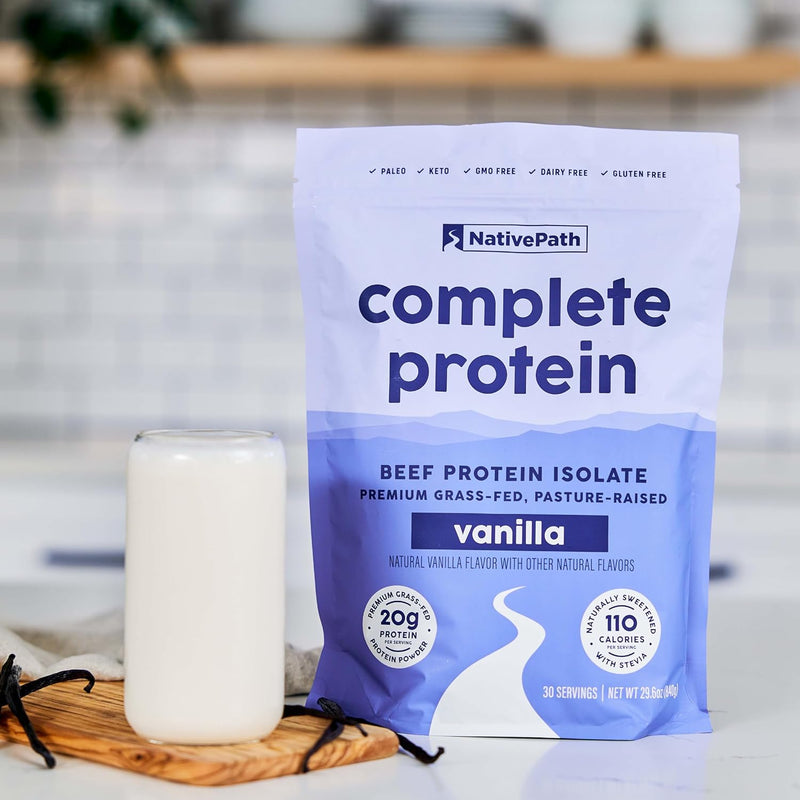 nativepath-complete-beef-protein-powder-isolate-grass-fed-pasture-raised-dairy-lactose-free-gluten-free-zero-sugar-mcts-amino-acids-20g-protein-vanilla-flavor-30-servings-6