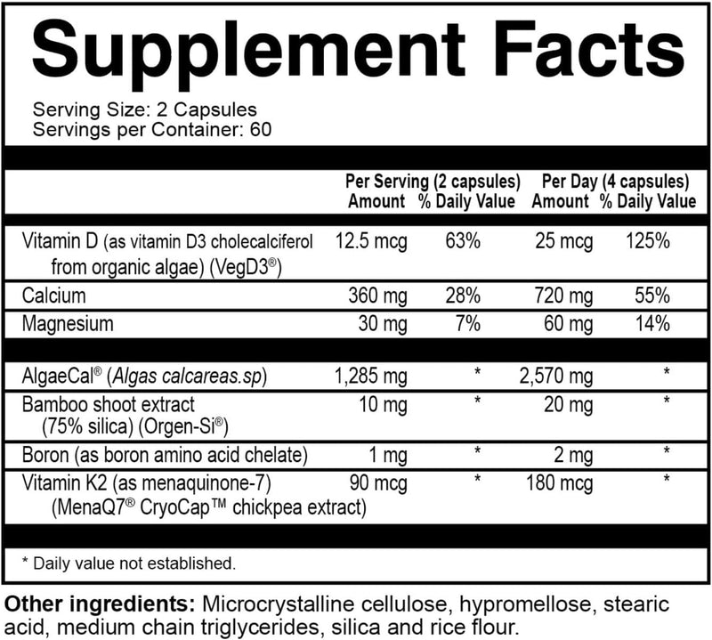 naturecity-true-osteo-plant-based-supplement-for-bone-strength-algaecal-calcium-magnesium-plant-based-vitamin-d3-vitamin-k2-silicon-gentle-on-stomach-120-veggie-capsules-3