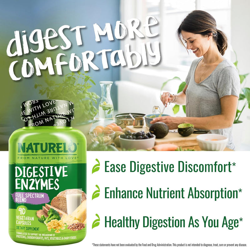 naturelo-digestive-enzymes---full-spectrum-support-with-a-broad-blend-of-15-enzymes-plus-ginger---90-vegan-capsules-2