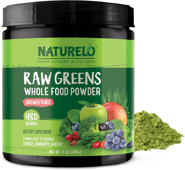 naturelo-raw-greens-superfood-powder---unsweetened---boost-energy-detox-enhance-health---organic-spirulina---wheat-grass---whole-food-nutrition-from-fruits-vegetables---480-grams-1