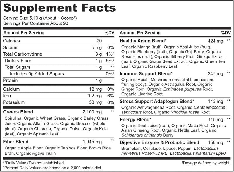 naturelo-raw-greens-superfood-powder---unsweetened---boost-energy-detox-enhance-health---organic-spirulina---wheat-grass---whole-food-nutrition-from-fruits-vegetables---480-grams-2