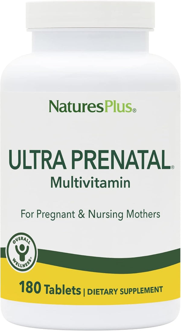 natures-plus-ultra-prenatal-multivitamin---800-mcg-folate-180-vegetarian-tablets---prenatal-supplement-with-iron-iodine-calcium-b-complex-vitamins---gluten-free---90-servings-1