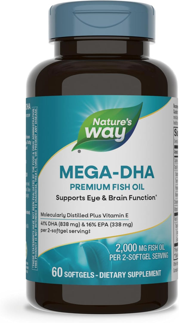 natures-way-mega-dha-premium-fish-oil-supports-eye-and-brain-function-omega-3-2000-fish-oil-mg-per-2-softgel-serving-60-softgels-packaging-may-vary-1