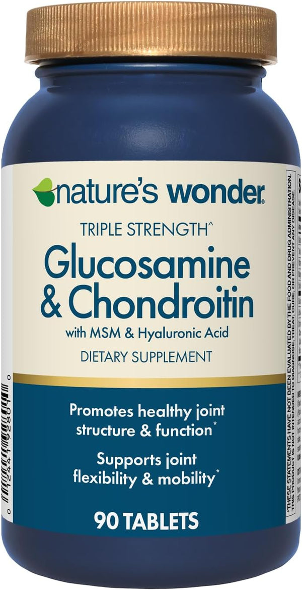 natures-wonder-triple-strength-glucosamine-chondroitin-with-msm-and-hyaluronic-acid-and-boswellia-for-joint-health-supports-joint-flexibility-and-mobility-45-day-supply-90-tablets-1