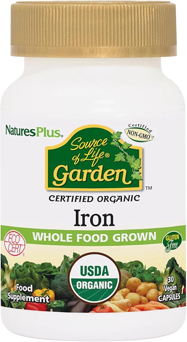 naturesplus-source-of-life-garden-certified-organic-family-iron-18-mg-cap---30-vegan-capsules---plant-based-iron-supplement---supports-healthy-blood---vegetarian-gluten-free---30-servings-1