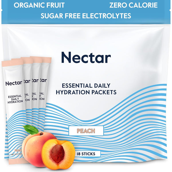 nectar-hydration-packets---electrolytes-powder-packets---sugar-free-0-calorie---organic-fruit-liquid-daily-iv-hydrate-packets-for-dehydration-relief-rapid-rehydration-peach-18-pack-1