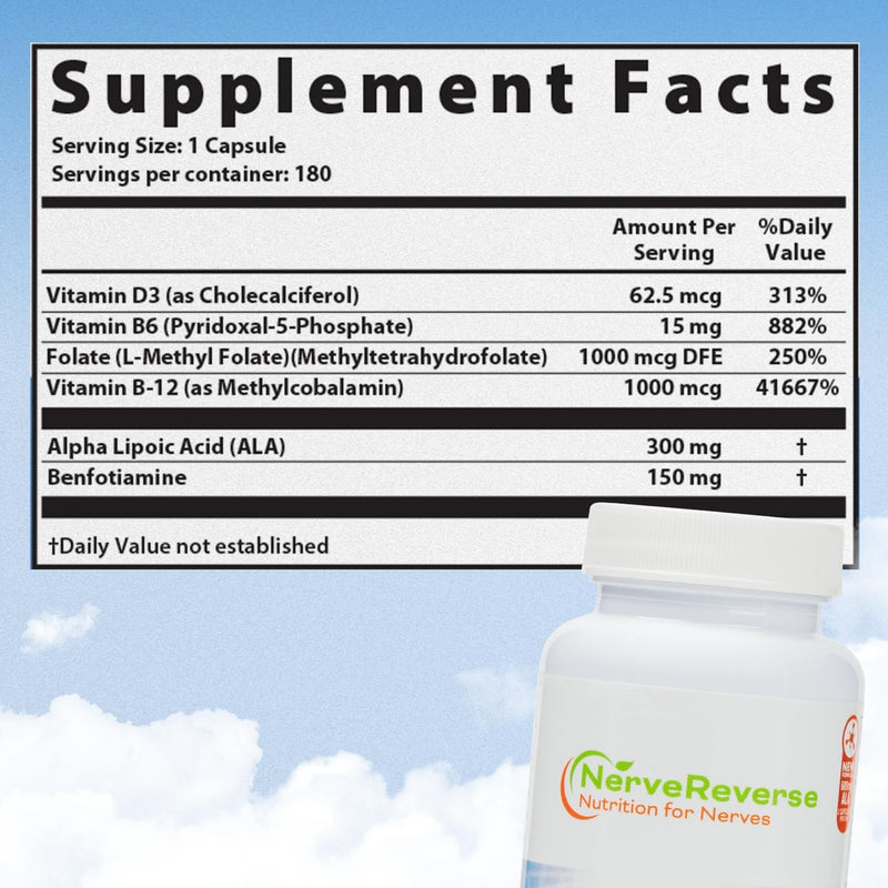 nervereverse-neuropathy-support-formula-alpha-lipoic-acid-600mgextra-strength-benfotiamine-b12-b9-b6-and-d3---nerve-energy-and-metabolism-support-vegan-180-capsules-3-months-3