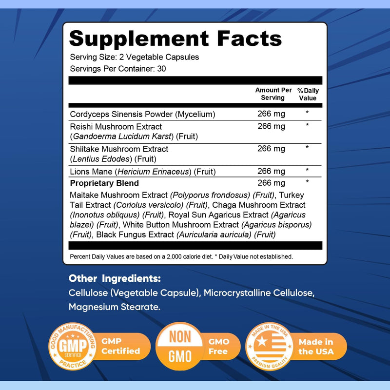 nervolink---100-natural-supplement-for-nerve-support-energy-boost-with-reishi-shiitake-and-lions-mane-mushrooms-made-in-usa-non---gmo---60-capsules-3-month-supply-3