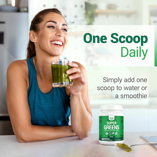 nested-naturals-super-greens-daily-superfood-powder---certified-usda-organic-green-powder-w20-whole-foods-spirulina-powder-wheat-barley-grass---probiotics-fiber-enzymes---original-flavor-60-1