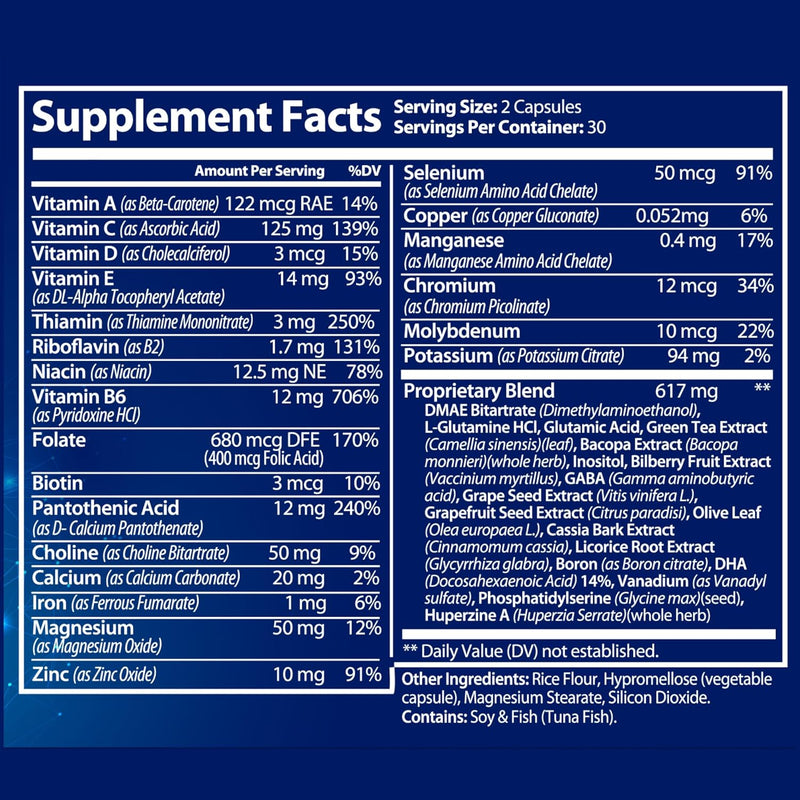 neuro-plus-premium-nootropics-cognitive-enhancement-vitamins-for-memory-focus-mental-clarity-with-bacopa-extract-gaba-huperzine-a-and-dha-60-capsules-3