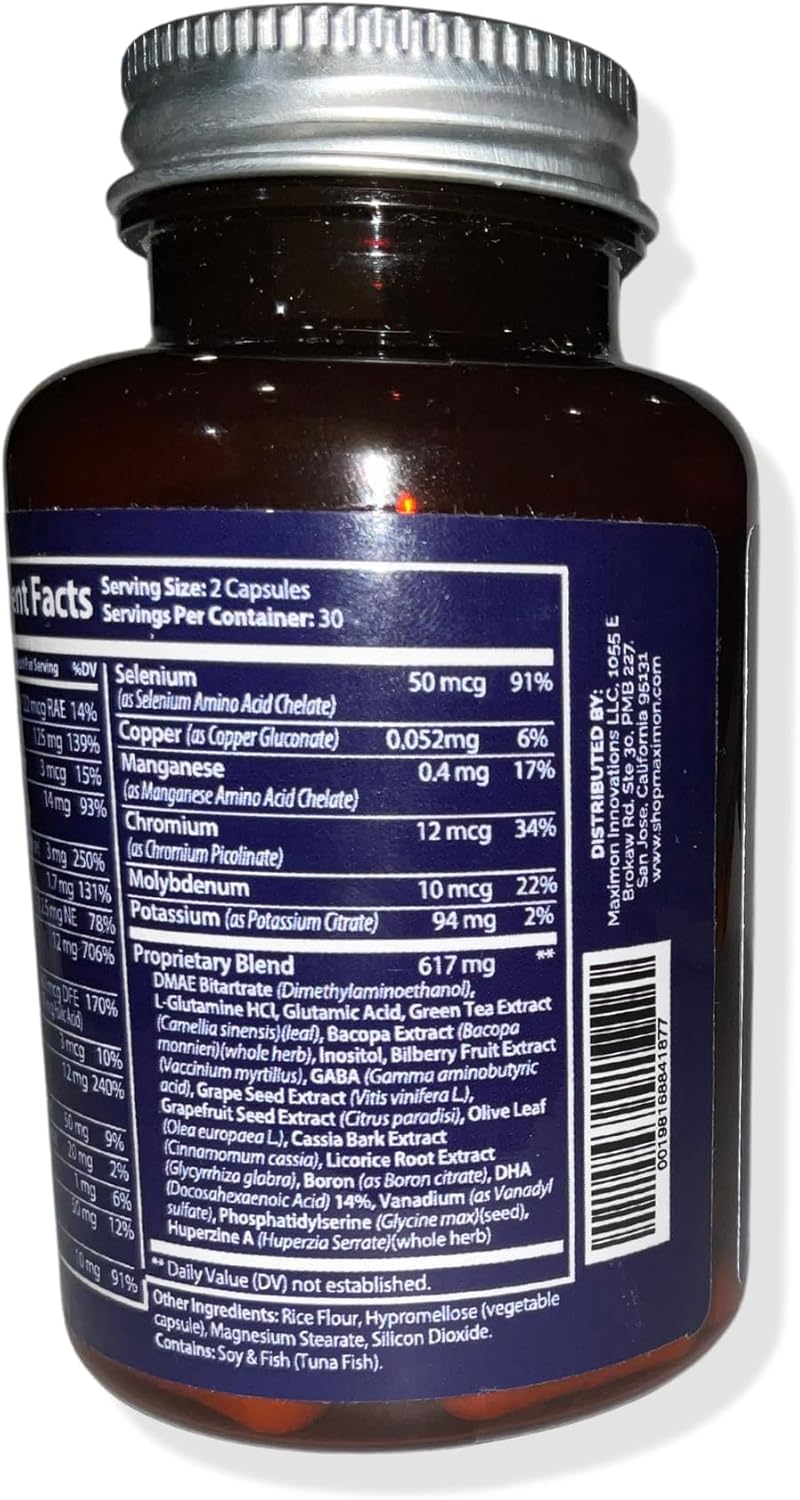 neuro-plus-premium-nootropics-cognitive-enhancement-vitamins-for-memory-focus-mental-clarity-with-bacopa-extract-gaba-huperzine-a-and-dha-60-capsules-5