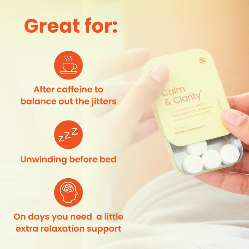 neurogum-calm-clarity-mints-72-pieces---sugar-free-with-l-theanine-gaba-vitamin-d3---nootropic-brain-supplements-for-memory---enhances-calm-stress-relief-for-men-women---honey-lemon-5
