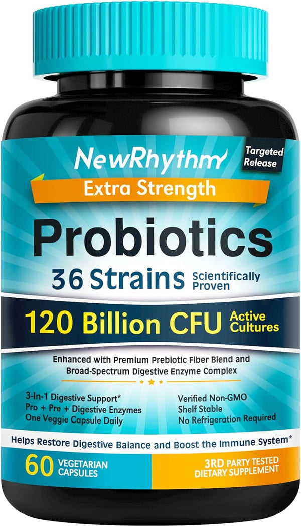 newrhythm-probiotics-120-billion-cfu-36-strains-3-in-1-probiotics-for-digestive-health-immune-support-with-prebiotics-enzymes-probioticos-for-women-men-targeted-release-60-veggie-caps-1