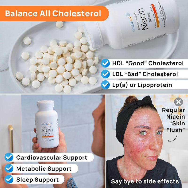 niacin-500mg-extended-time-release-tablets-minimal-to-no-flush-vitamin-b3-supplement---cholesterol-balance-nicotinic-acid---vegan-cgmp-made-in-the-usa-1-pack-6