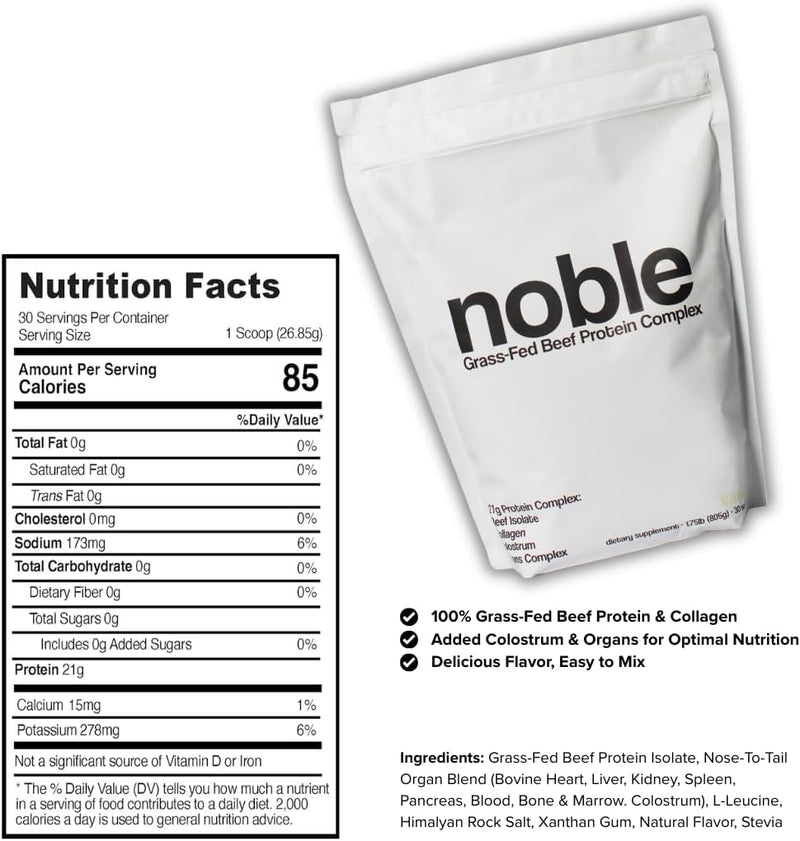 noble-all-in-one-vanilla-protein-powder-21g-grass-fed-beef-protein-collagen-colostrum-organ-blend-whey-free-seed-oil-free-zero-carb-30-servings-175lbs-2