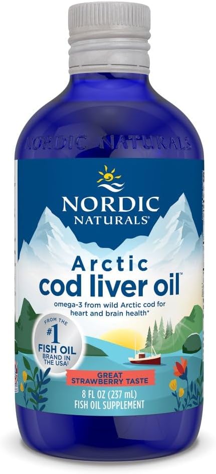 nordic-naturals-arctic-cod-liver-oil-strawberry---8-oz---1060-mg-total-omega-3s-with-epa-dha---heart-brain-health-healthy-immunity-overall-wellness---non-gmo---48-servings-1