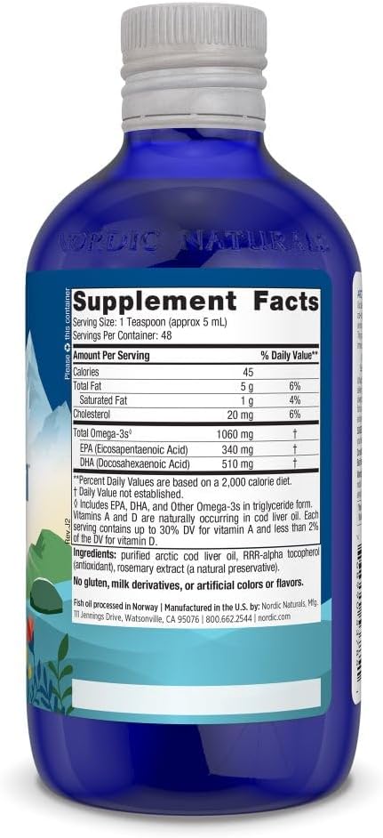 nordic-naturals-arctic-cod-liver-oil-unflavored---8-oz---1060-mg-total-omega-3s-with-epa-dha---heart-brain-health-healthy-immunity-overall-wellness---non-gmo---48-servings-1