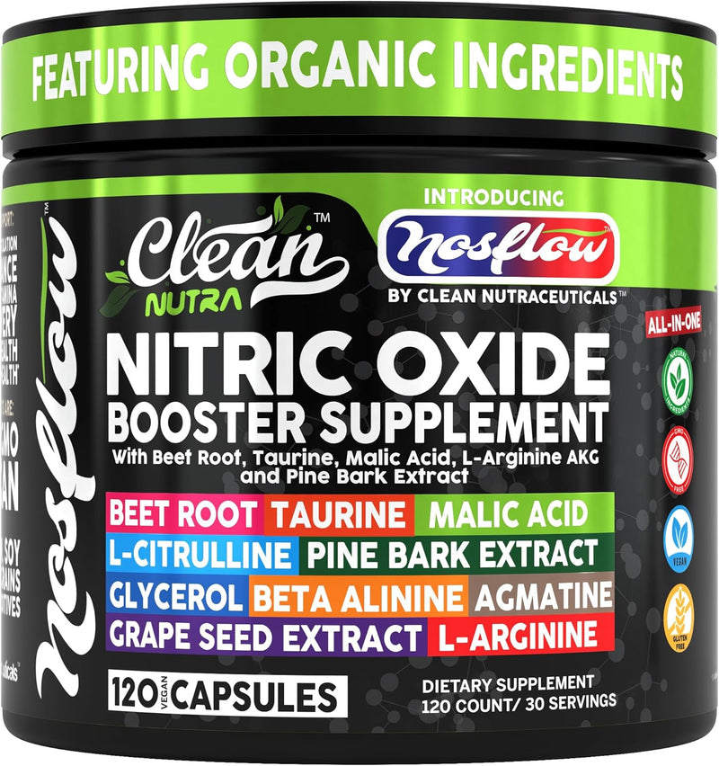nosflow-nitric-oxide-supplements-for-men-beet-root-taurine-l-arginine-malic-acid-l-arginine-l-citrulline-pine-bark-glycerol-agmatine-grape-seed-vitamin-c-vitamin-b12-vitamin-b3-by-clean-nutra-1
