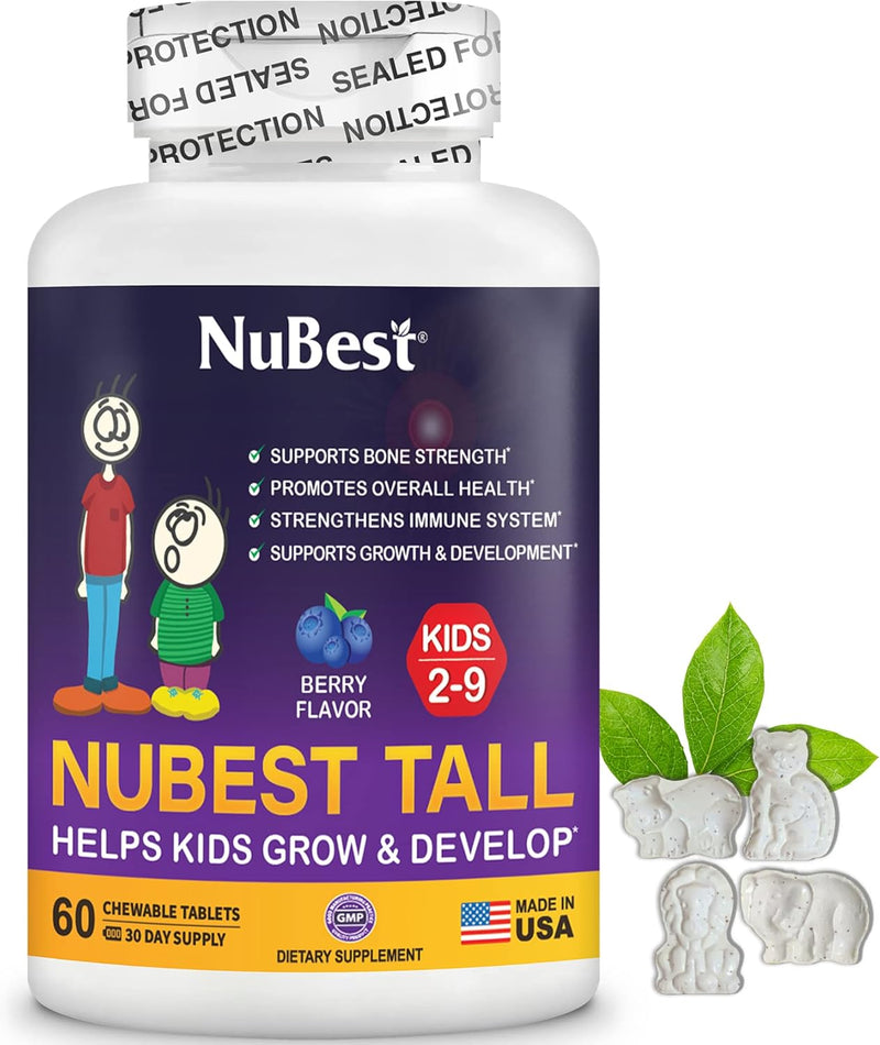 nubest-bundle-of-doctor-taller-kids-60-vegan-chewable-tablets-with-grape-flavor-tall-kids-60-chewable-tablets-with-berry-flavor-for-aged-2-to-9---helps-healthy-bone-2