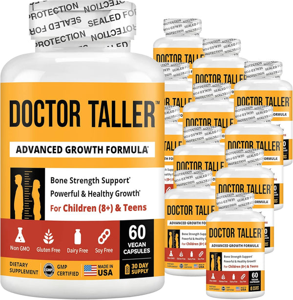 nubest-doctor-taller---bone-strength-formula---supports-bone-healtho-and-immunity---keto-with-calcium-vitamin-d3-vitamin-k2-amino-acids-herbs-for-children-8---12-pack-12-month-supply-1