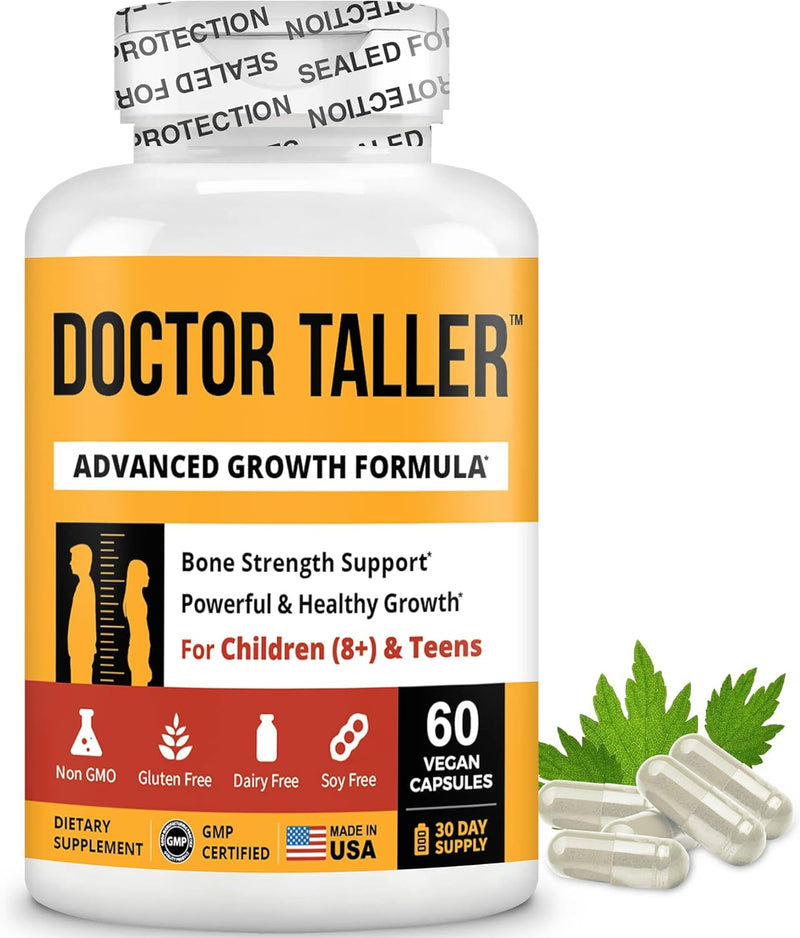 nubest-doctor-taller---bone-strength-formula---supports-bone-healtho-and-immunity---keto-with-calcium-vitamin-d3-vitamin-k2-amino-acids-herbs-for-children-8---12-pack-12-month-supply-2