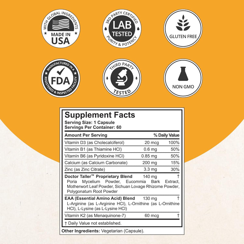 nubest-doctor-taller---bone-strength-formula---supports-bone-healtho-and-immunity---keto-with-calcium-vitamin-d3-vitamin-k2-amino-acids-herbs-for-children-8---12-pack-12-month-supply-3