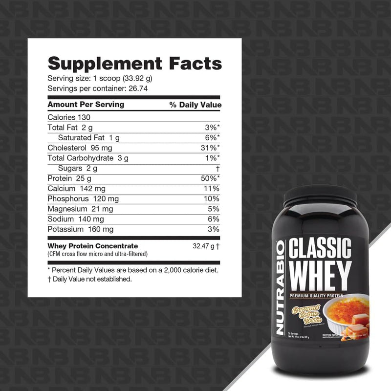 nutrabio-classic-whey-protein-powder--25g-of-protein-per-scoop---no-fillers-artificial-colors-preservatives---caramel-creme-brulee-2-pounds-2