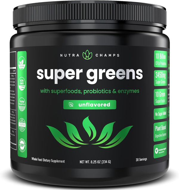 nutrachamps-super-greens-powder-premium-superfood-20-organic-green-veggie-whole-foods-wheat-grass-spirulina-chlorella-antioxidant-digestive-enzyme-probiotic-blends-90-oz-unflavored-1