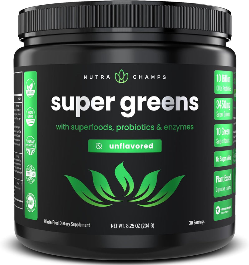 nutrachamps-super-greens-powder-premium-superfood-20-organic-green-veggie-whole-foods-wheat-grass-spirulina-chlorella-antioxidant-digestive-enzyme-probiotic-blends-90-oz-unflavored-1