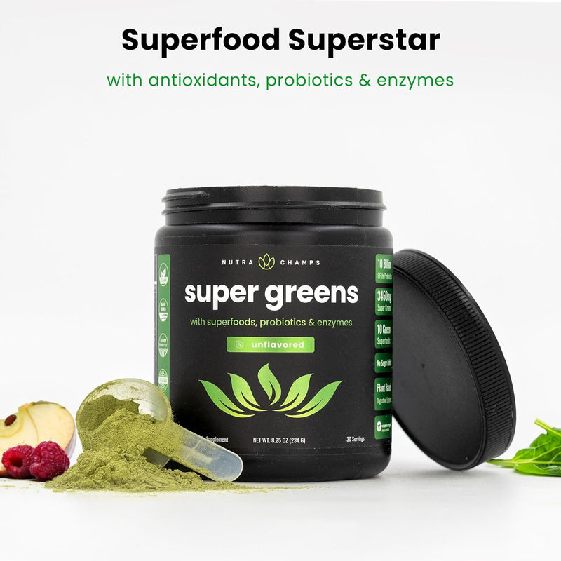 nutrachamps-super-greens-powder-premium-superfood-20-organic-green-veggie-whole-foods-wheat-grass-spirulina-chlorella-antioxidant-digestive-enzyme-probiotic-blends-90-oz-unflavored-2