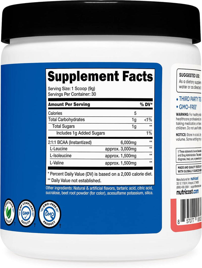 nutricost-bcaa-powder-watermelon-30-servings---optimal-211-ratio-3
