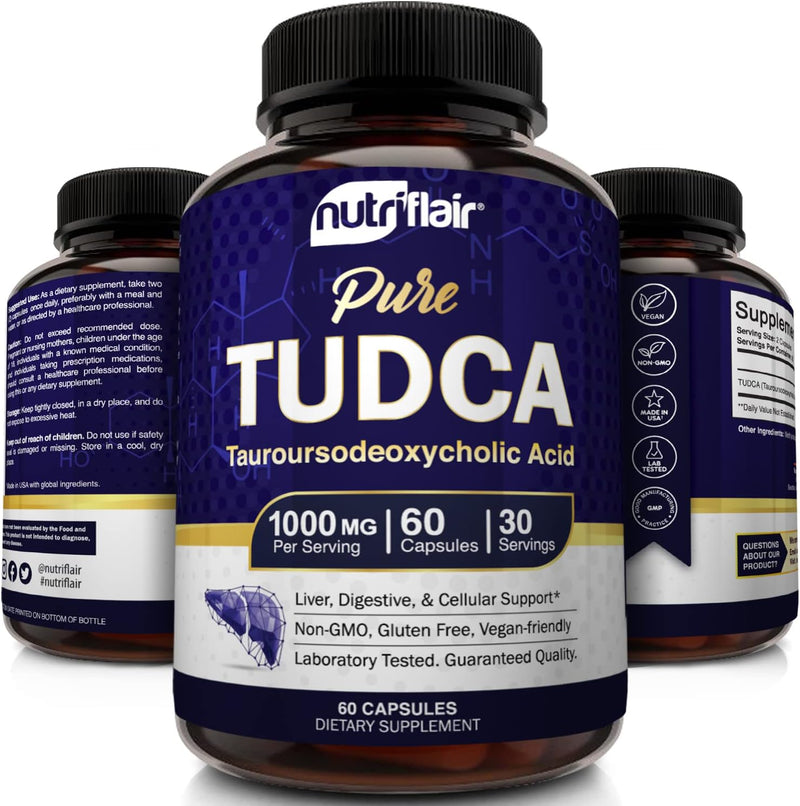 nutriflair-pure-tudca-1000mg---premium-tauroursodeoxycholic-acid-bile-salts-detox-cleanse-non-gmo-gluten-free-liver-kidney-gallbladder-support--made-in-usa-60-capsules-3