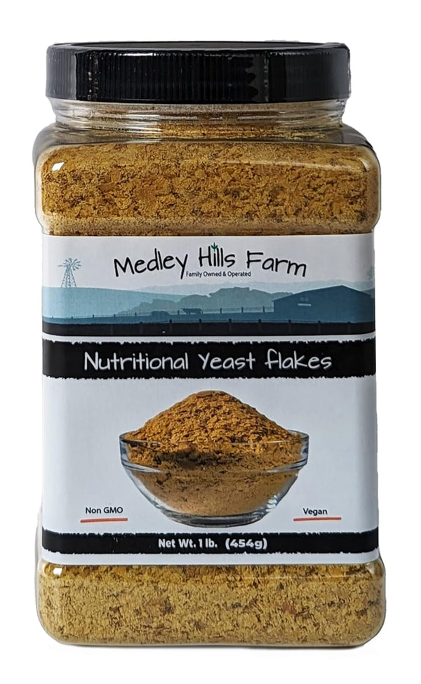 nutritional-yeast-flakes-by-medley-hills-farm-1-lb-in-reusable-container---fortified-nutritional-yeast---non-gmo---vegan---gluten-free-1
