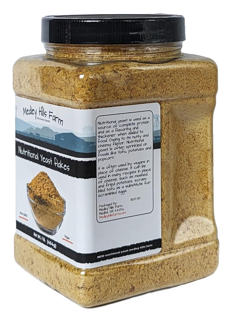 nutritional-yeast-flakes-by-medley-hills-farm-1-lb-in-reusable-container---fortified-nutritional-yeast---non-gmo---vegan---gluten-free-3
