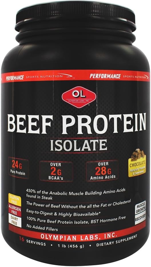 olympian-labs-beef-protein-isolate-powder-24g-protein-bst-free-2-grams-bcaas-muscle-building-amino-acids-1-pound-flavored-with-real-chocolate-1