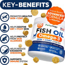 omega-3-fish-oil-for-dogs---170-chews---omega-3-for-dogs-itchy-skin-allergy-relief---skin-coat-supplement---epa-dha-fatty-acids---dog-anti-shedding-hot-spot-treatment---salmon-oil-2