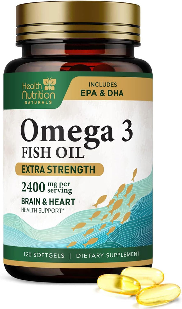 omega-3-fish-oil-triple-strength-1200-mg-omega-3-supplements-natural-brain-heart-health-immune-support---fatty-acids-with-epa-dha---wild-caught-purified-fish-oil-supplement---120-softgels-1