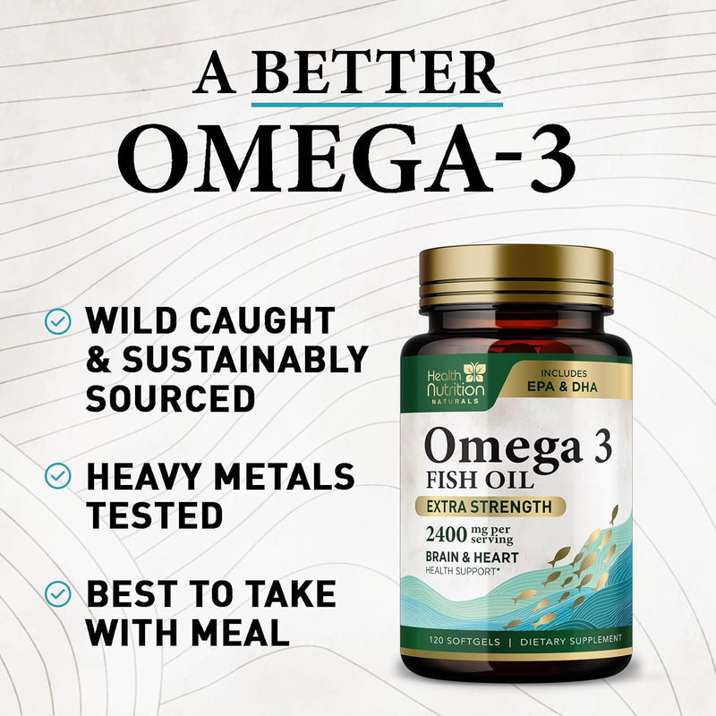 omega-3-fish-oil-triple-strength-1200-mg-omega-3-supplements-natural-brain-heart-health-immune-support---fatty-acids-with-epa-dha---wild-caught-purified-fish-oil-supplement---120-softgels-4