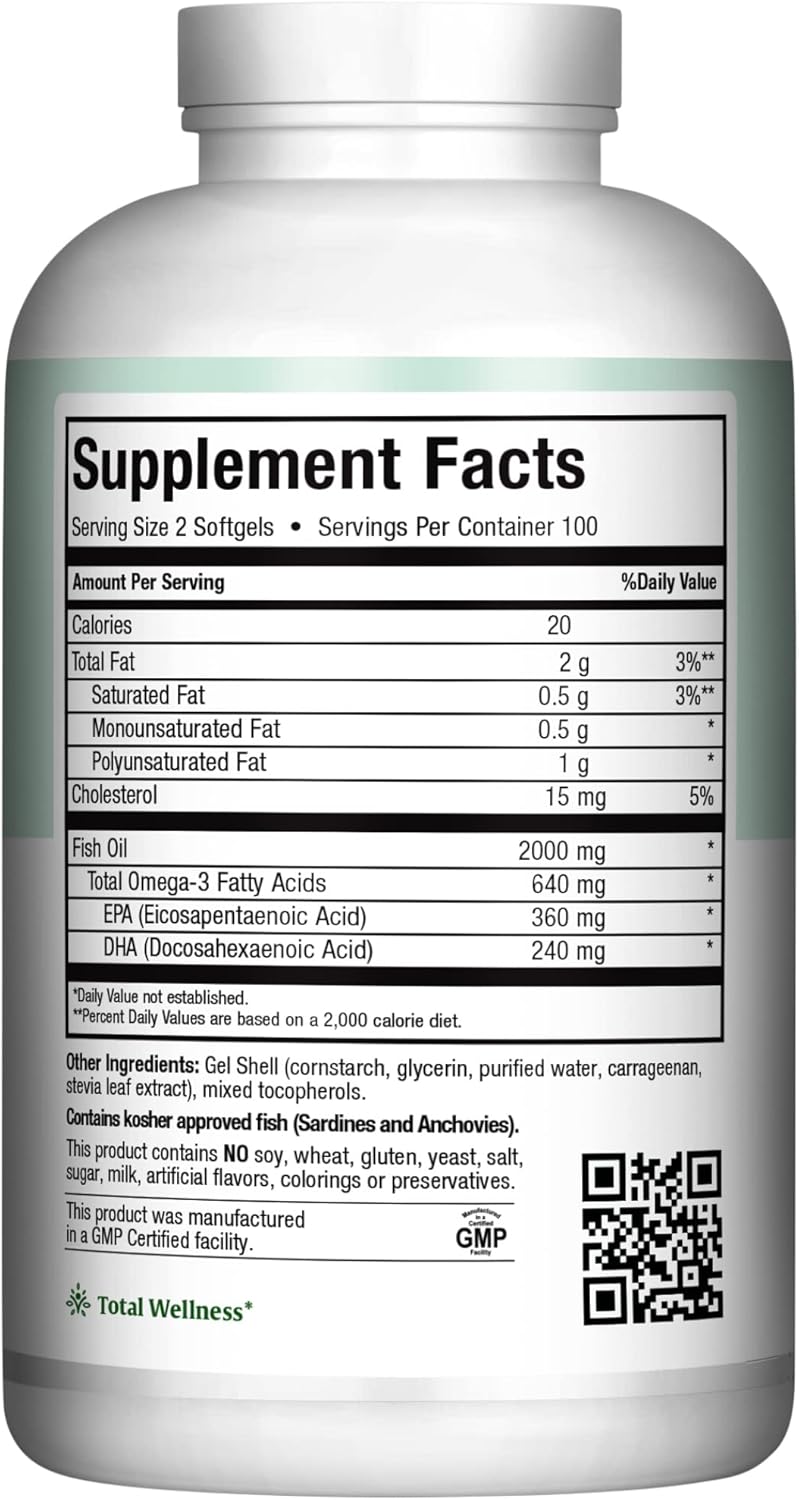 omega-3-supplement---omega-3-fish-oil-2000mg---natural-source-of-epa-dha---heart-brain-joint-health---kosher-certified-wild-caught-marine-fish---200-vegetarian-softgels-by-maxi-health-3