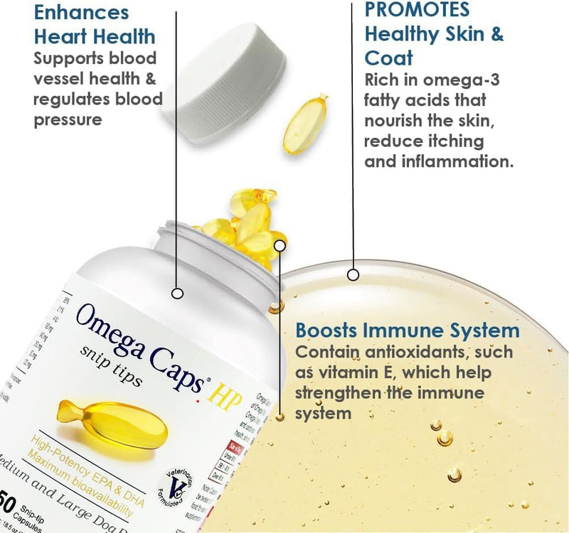 omega-caps-high-potency-snip-tips-for-medium-to-large-breeds-vet-formulated-for-healthy-radiant-skin-coat-contains-omega-3-for-joint-immune-system-support-easy-to-dose-soft-gel-capsules-250-ct-2