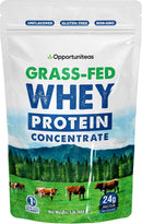 opportuniteas-grass-fed-whey-protein-powder-concentrate---1-ingredient---pure-protein-supplement-for-drink-smoothie-shake-cooking-baking---non-gmo-hormone-free-gluten-free---1-pound-1