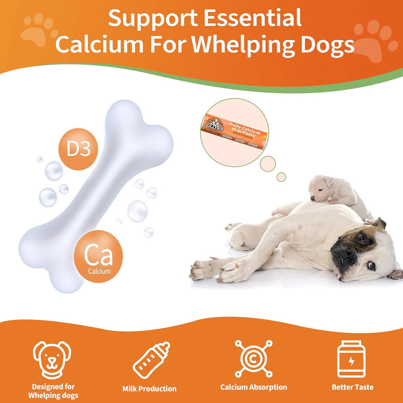 oral-calcium-for-whelping-dogs-cats-fast-absorbing-calcium-for-dogs-supports-whelping-labor-and-milk-production-enhances-colostrum-for-puppies-daily-calcium-supplement-for-pets---1-oz-3