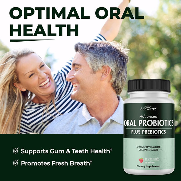 oral-probiotics-supplement-with-prebiotics---supports-healthy-teeth-gums-mouth-and-fresh-odorless-breath-for-adults---strawberry-flavored-chewable-dental-probiotic-60-tablets-60-day-supply-1