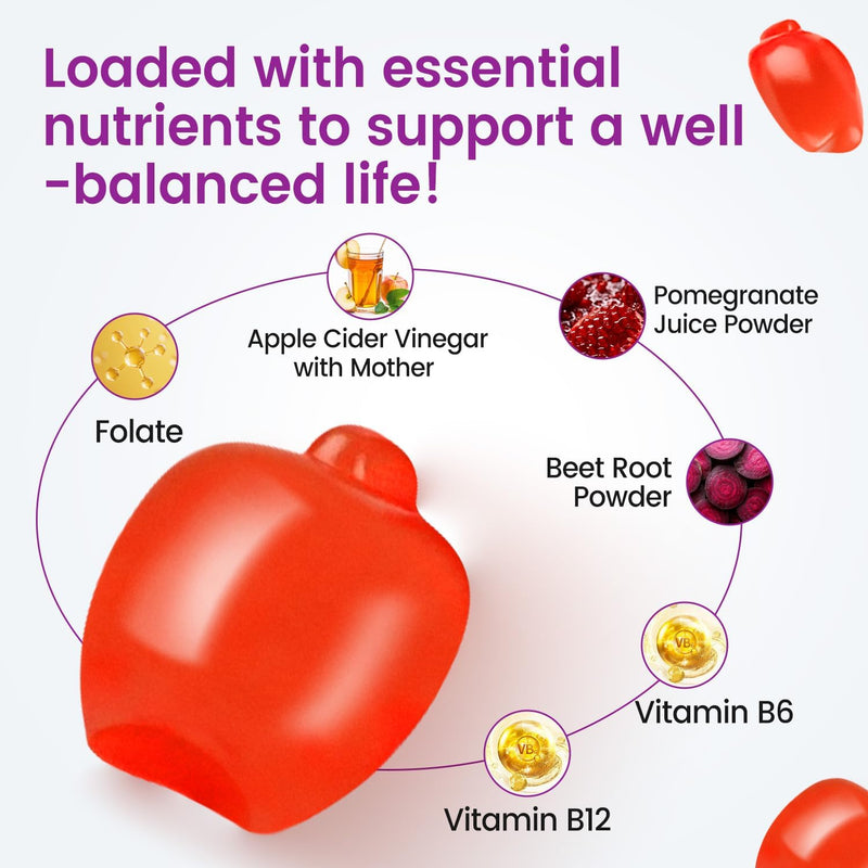 organic-apple-cider-vinegar-gummies-sugar-free-keto-acv-gummies-apple-cider-vinegar-with-mother-vitamin-b12-b6-beetroot-gut-health-gmo-free-vegan-metabolism-energy-gummy---60-count-4