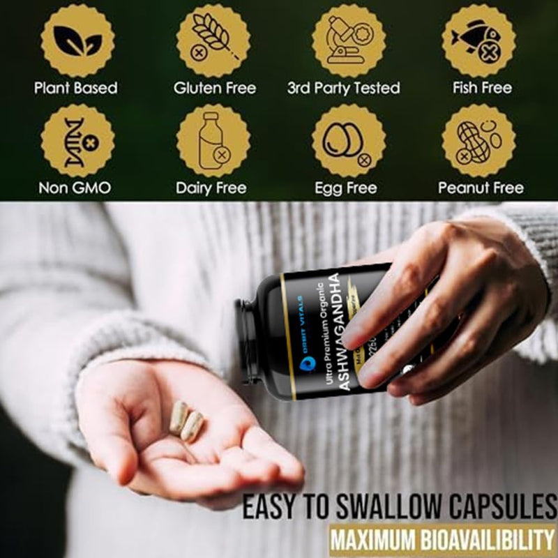 organic-ashwagandha-2250-mg---premium-ashwagandha-root-extract-with-mct-oil-powder-black-pepper-for-superior-absorption---improves-focus-mood-support-increase-energy-strength---90-capsules-6