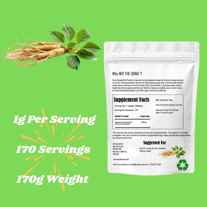 organic-korean-panax-ginseng-root-extract-2001-powder-root-extract-maximum-strength-170-g-6oz-1-gram-per-serving-with-active-ginsenosides-2