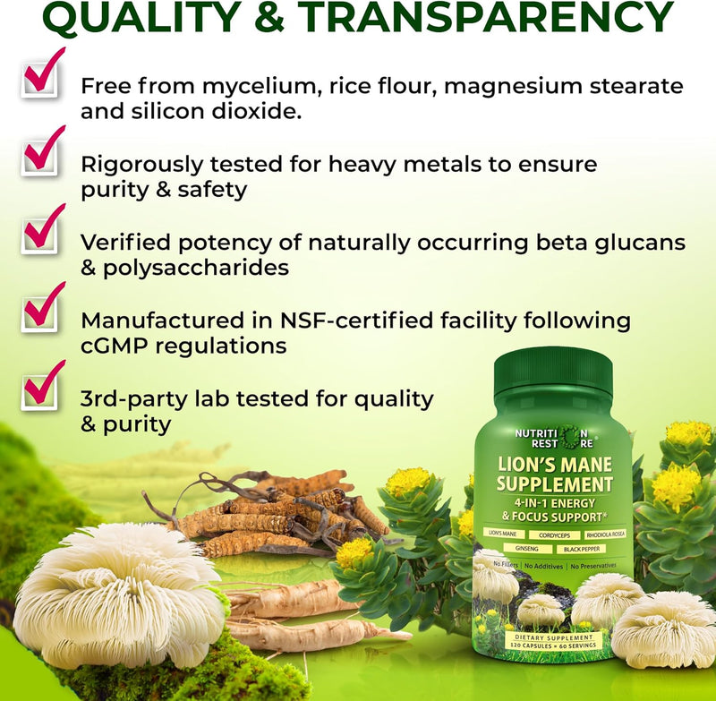 organic-lions-mane-supplement-capsules---contains-naturally-occurring-beta-glucans-polysaccharides-enhanced-with-organic-energy-focus-support-blend-cordyceps-rhodiola-rosea-ginseng-120-count-2