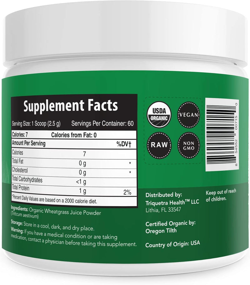 organic-wheatgrass-juice-powder---organic-grown-in-volcanic-soil-of-utah---raw-bioactive-form-cold-pressed-then-co2-dried-201-concentrate-juice-extract---unflavored-53-oz-60-servings-6