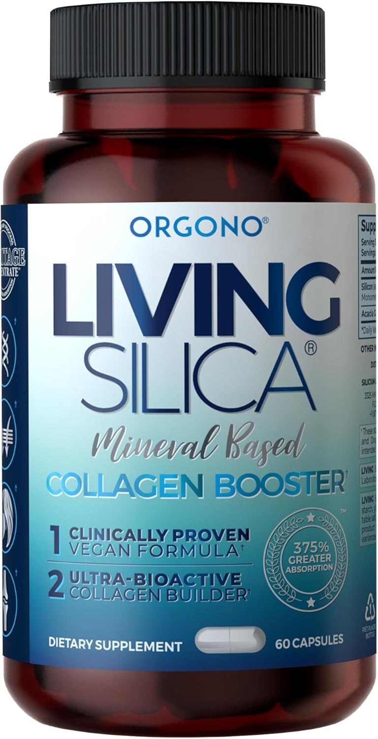 orgono-living-silica-mineral-based-collagen-booster-capsules-silica-based-supports-collagen-elastin-for-joint-bone-support-glowing-skin-strong-hair-nails-60-capsules-1